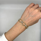 14K Yellow Gold 0.80 CT Diamond Bracelet DB054 IZJJ