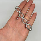 14K White Gold 1.10 CT Diamond Bracelet DB034 IZTJ