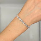 18K White Gold Diamond Bracelet – 4.80CT DB0110 TJJJ