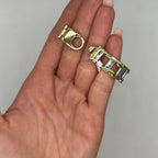14KT Two-Tone Solid Gold Men’s Bracelet – 8.5 Inches, 52.1g  YGBR03 ITNJ