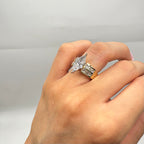 14K Yellow Gold Diamond Ring – 3.00CT MQER035 N,JJJ