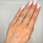 14K Yellow Gold Diamond Ring – 3.00CT MQER035 N,JJJ