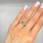 18K Yellow Gold 4.55CT Diamond Ring – 2.00CT Center Diamond RDER103 ISJJ TJJJ