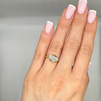 18K Yellow Gold 1.82CT Marquise Diamond Ring DR091 GLJJ