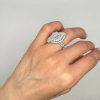 18K White Gold 2.55CT Diamond Ring MQER021 IAJJ IAJJ