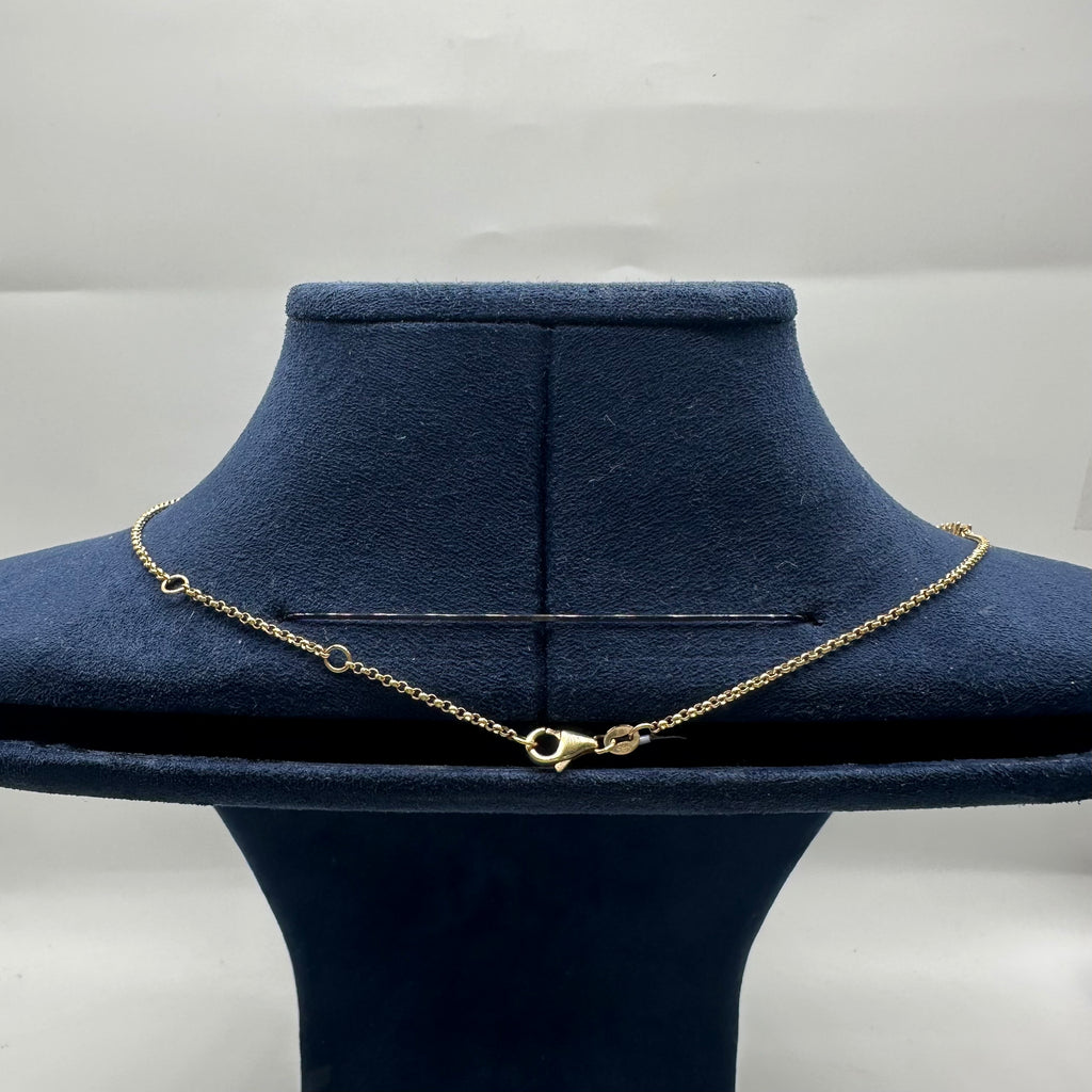 14K Yellow Gold 2.55 CT Diamond Necklace KVN00308-010