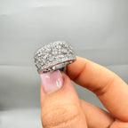 18K White Gold 2.63CT Diamond Band WB209 GAJJ
