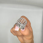 18K White Gold 1.15 CT Diamond Ring ITJJ