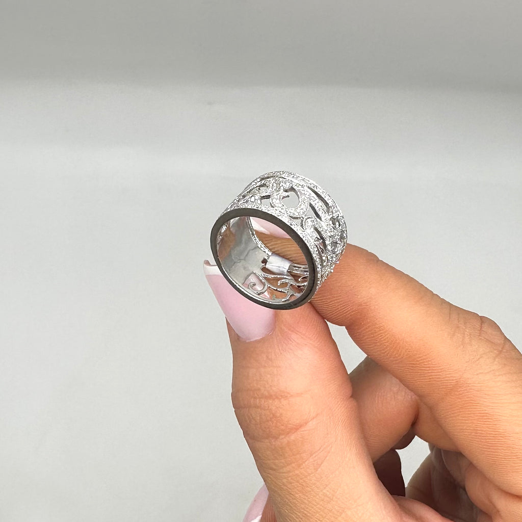 18K White Gold 0.60CT Diamond Ring WB069 SIIJJ