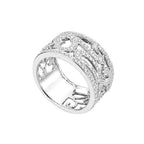 18K White Gold 0.60CT Diamond Ring WB069 SIIJJ
