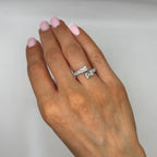 14K White Gold 1.15CT Diamond Ring DR067 ZEJ