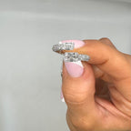 14K White Gold 1.15CT Diamond Ring DR067 ZEJ