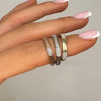 18K Gold Diamond Band Ring – 0.40CT WB455 NJJ
