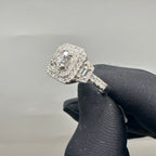 14K White Gold 2.01CT Diamond Ring RDER040 IJTJ GATJ