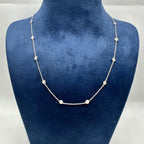 14K White Gold 1.52 CT Diamond By The Yard – 18” DN064 IAJJ