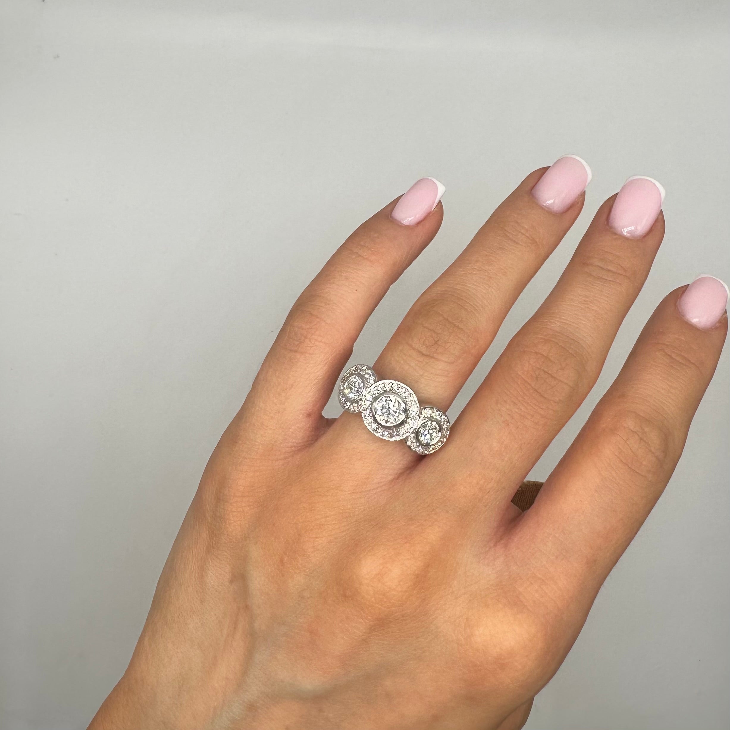 14K White Gold 2.30CT Diamond Ring – DR042 GGJJ