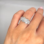18K White Gold 2.10 CT Diamond Ring – F–G Color, VS2–SI1 Clarity WB0137 GIJJ