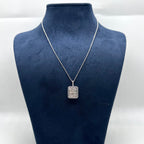 18K White Gold 1.67 CT Diamond Pendant Necklace – 16” DP0027 GGTJ