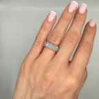 Platinum 0.90CT Diamond Ring WB018 IAJJ