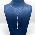 14K Yellow Gold 1.51 CT Diamond Statement Necklace KVN00230