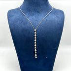 14K Yellow Gold 1.51 CT Diamond Statement Necklace KVN00230