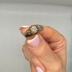 14K Rose Gold 0.70CT Round Diamond Ring RDER070 TJJ