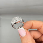 14K White Gold Diamond Ring – 0.50CT DR097 TJJ