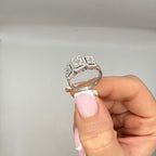 18K White Gold Diamond Ring – 1.24CT DR104 IANJ