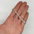 14K White Gold Diamond Bracelet – 5.15 CT DB157 NAJJ