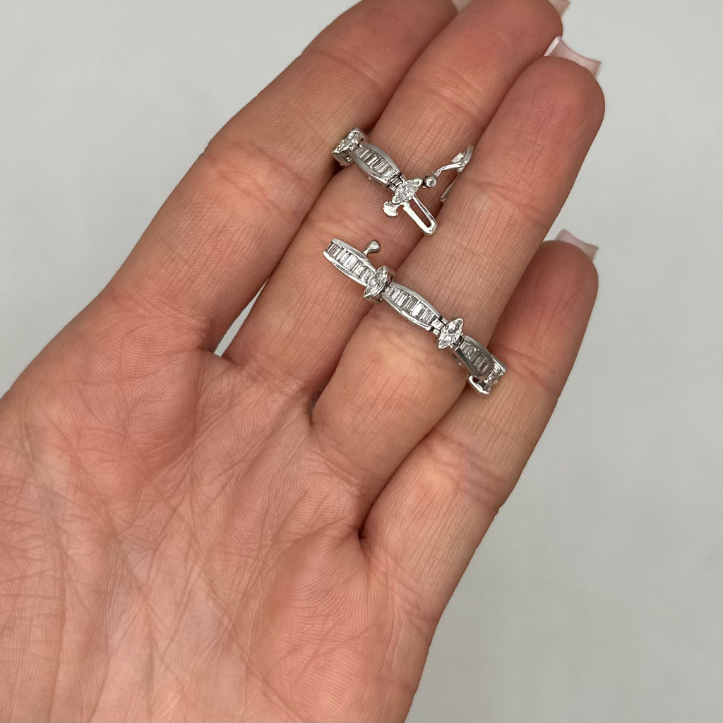14K White Gold Diamond Bracelet – 5.15 CT DB157 NAJJ