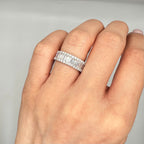 14K White Gold Diamond Band Ring – 1.31CT PJR18557-014