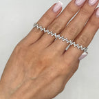 18K White Gold Diamond Bracelet – 3.02 CT DB0059 IEAJ