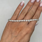18K White Gold Diamond Bracelet – 5.20 CT  DB0016 NZGJ