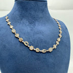 18K White & Rose Gold Fancy Diamond Necklace – 6.03 CT DN0020 GEJJ