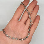 18K White & Rose Gold Fancy Diamond Necklace – 6.03 CT DN0020 GEJJ