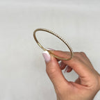 14K Yellow Gold Diamond Bangle Bracelet – 2.80 CT DB0079 GJJJ