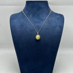 14K Yellow Gold Opal Diamond Pendant Necklace – 2.58 CT Opal & 0.13 CT Diamonds DC-N13881-1