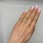 14K Yellow Gold Ring with 2.08CT Round Diamonds WB047 NGEJ