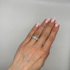 14K White Gold 3.60CT Round Diamond Ring WB604 STJJ