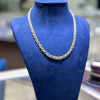18K Two-Tone Gold Diamond Cuban Chain – 2.67CT CC4219-3