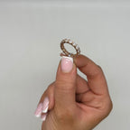14K Rose Gold 3.45CT Diamond Eternity Band Ring WB011 GZJJ