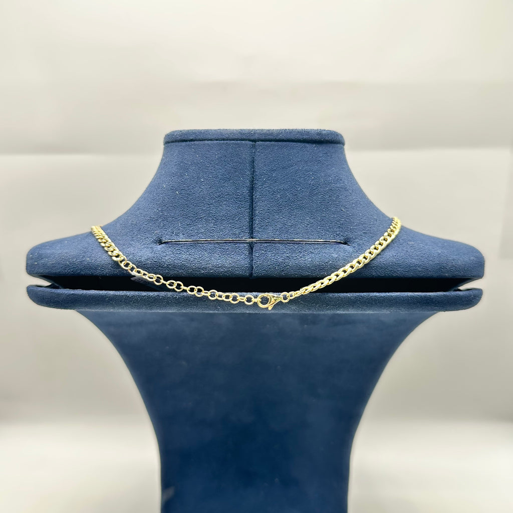 14K Yellow Gold Diamond Necklace KVN00197-004