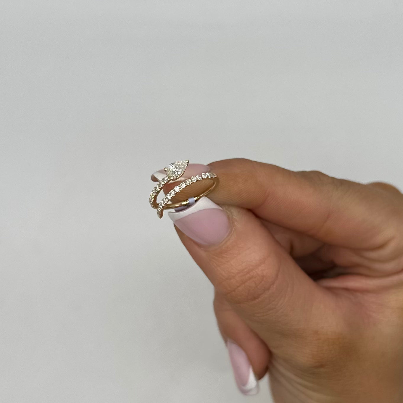 14K Yellow Gold Open Wrap Ring – 1.10CT Diamonds AR17251-014