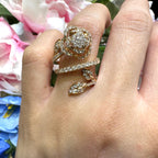 18K Rose Gold Diamond Fashion Ring – 1.71CT G/SI | GJJJ