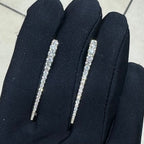 14K Yellow Gold Round Diamond Earrings – 1.73CT G/VS2 Natural Diamonds | AJE00437AYG