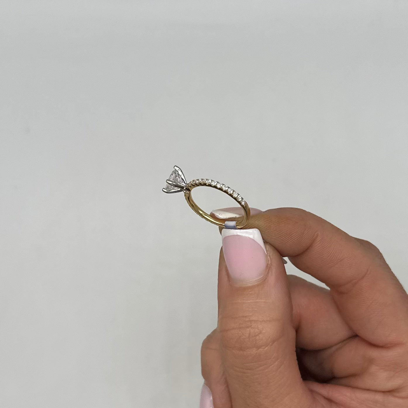 18K Yellow Gold Clarity Enhanced Princess Cut Diamond Ring 1.46ct PRER021 ATJ ITJJ