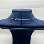 14K White Gold Pendant Necklace with 2.17ct Sapphires and 0.90ct Diamonds SDN022 ZEJ ISJJ
