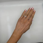 14K White Gold 3.50CT Round Diamond Eternity Band Ring WB292 GIJJ