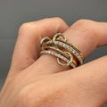 14K Yellow Gold 1.11CT Natural Round Diamond Ring PJR68950-1-001 IEJJ