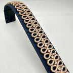 18K Rose Gold Infinity Diamond Bracelet – 12.76CT | DB0027 IGSTJ
